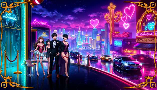 Neon Allure Tycoon - Jabali AI Poster