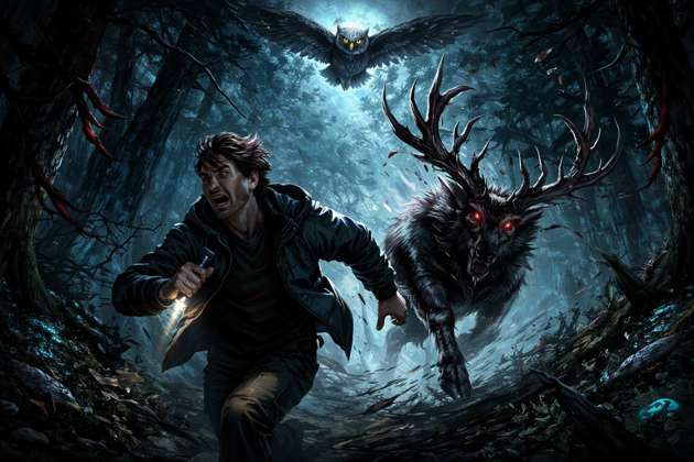 Owlwoods Hunt - Jabali AI Poster