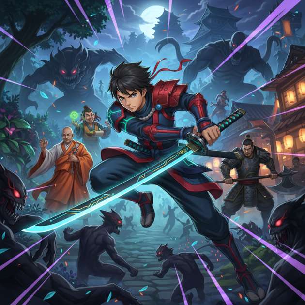 Katana Ninja Quest - Adventure RPG by Jabali AI