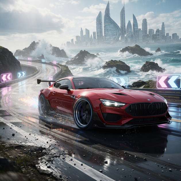 Turbo Drift - Jabali AI Poster
