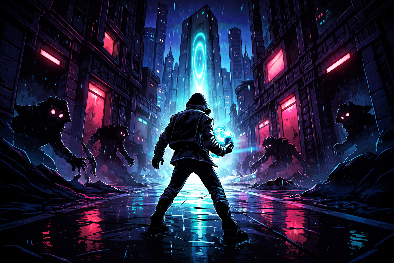 Shadow Escape: Portal Hunt - Instant game by Jabali AI