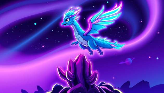 Neon Plumage Odyssey - Jabali AI Poster
