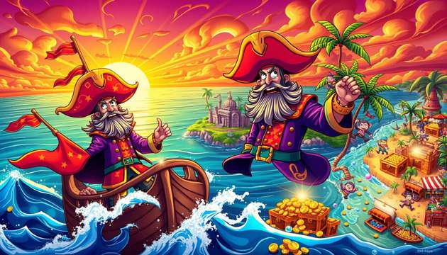 Treasure Tides: Match & Conquer - Jabali AI Poster