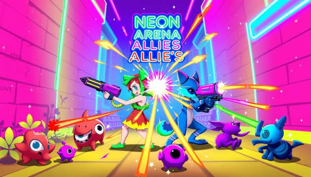 Neon Arena Allies - Jabali AI Poster