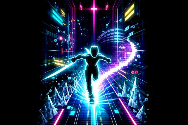 Neon Drift - Jabali AI Poster