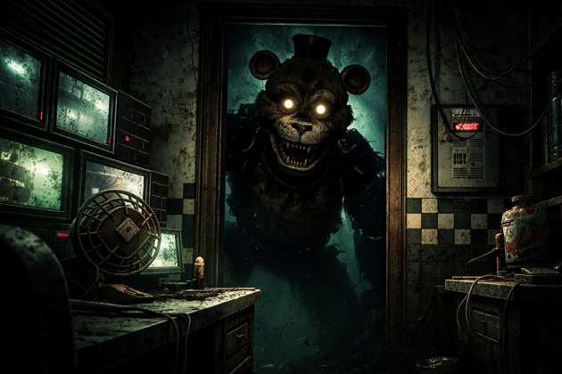 Night Shift at Freddy's - Jabali AI Poster