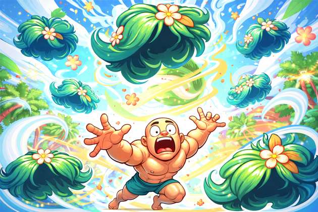 Wig Catch Chaos - Jabali AI Poster