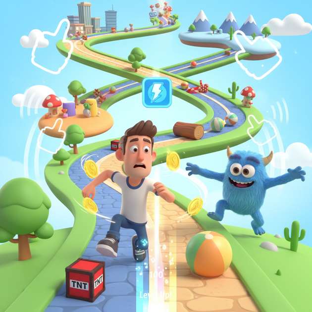 Monsters On The Run - Monster Chase by Jabali AI