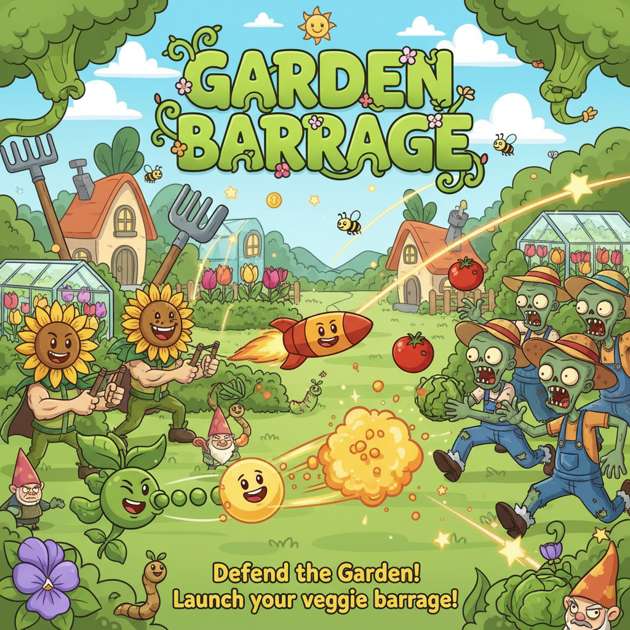 Garden Barrage - Jabali AI Poster