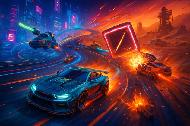 Turbo Carnage Circuit - Jabali AI Poster