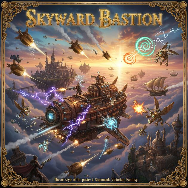 Skyward Bastion - Jabali AI Poster