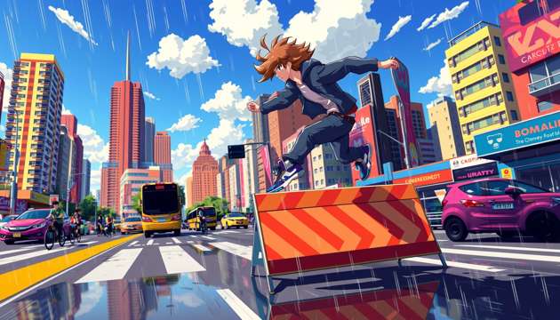 Urban Dash Adventures - Jabali AI Poster