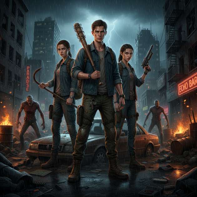 City of Broken Bonds - Jabali AI Poster
