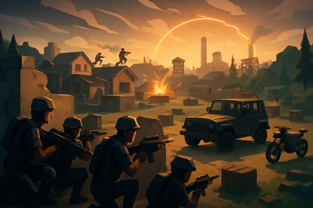 Urban Chaos Royale - Jabali AI Poster