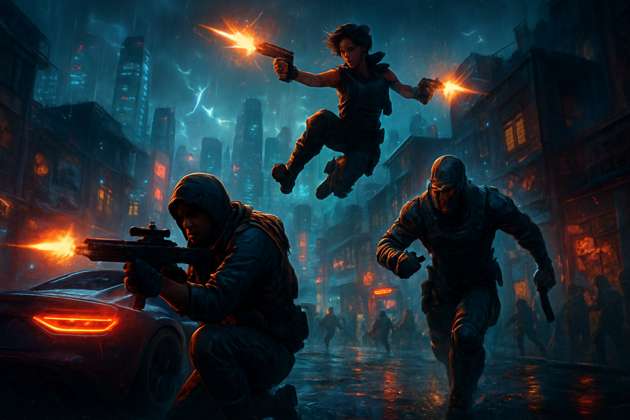 Urban Survival Rush - Jabali AI Poster