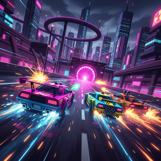 Turbo Fury Rush - Jabali AI Poster