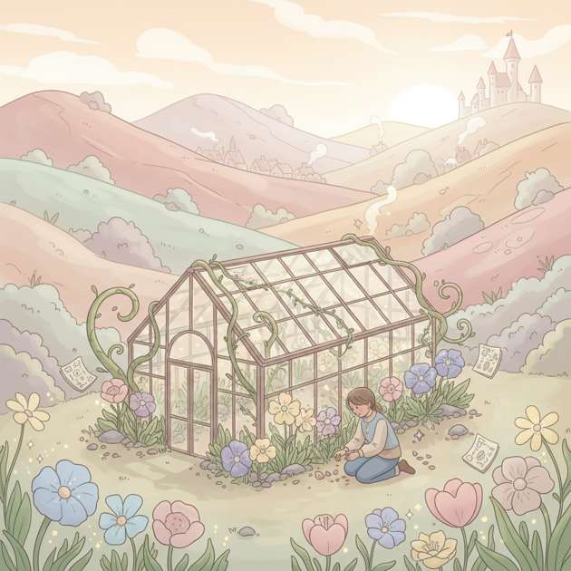 Blooming Harmony - Jabali AI Poster