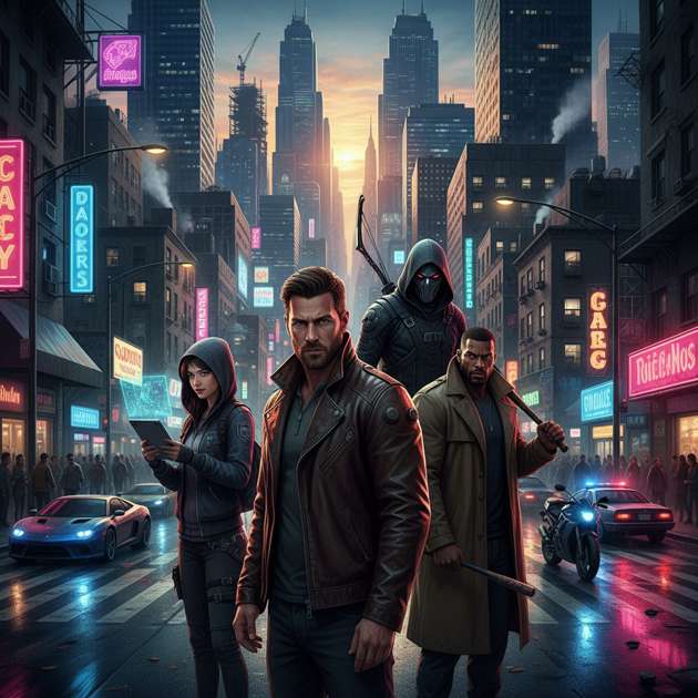 City Hustle Reign - Jabali AI Poster
