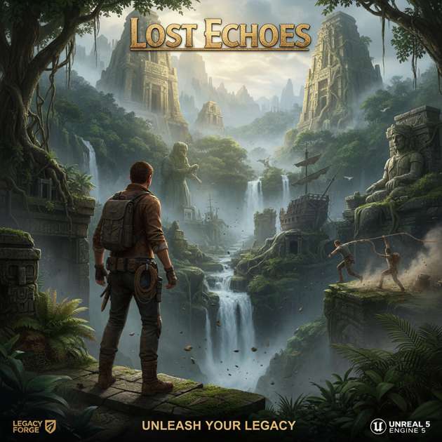 Ruins of the Skyward Wild - Jabali AI Poster