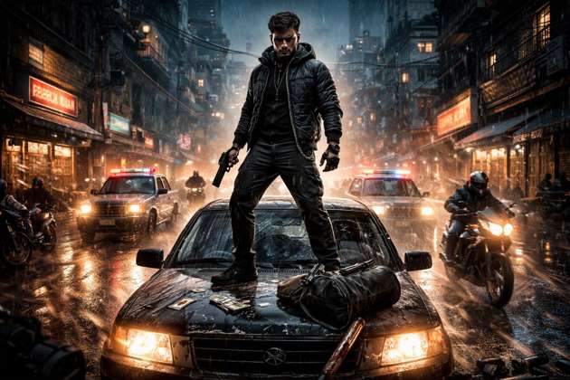 Underworld Drive India - Jabali AI Poster