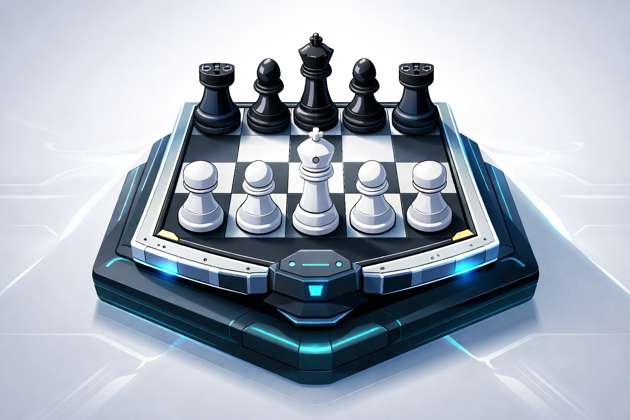 Mini Chess Clash - Jabali AI Poster