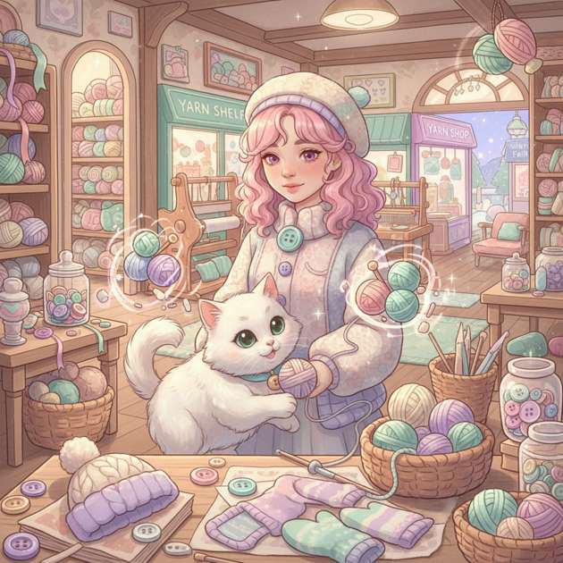 Yarn & Charm Studio - Jabali AI Poster