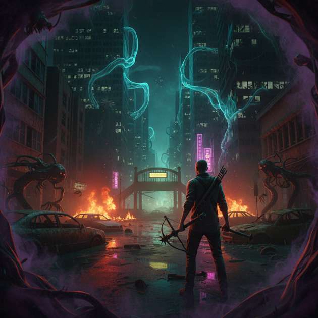 City of the Unseen - Jabali AI Poster