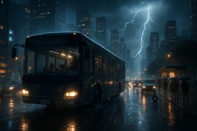 City Bus Resilience - Jabali AI Poster