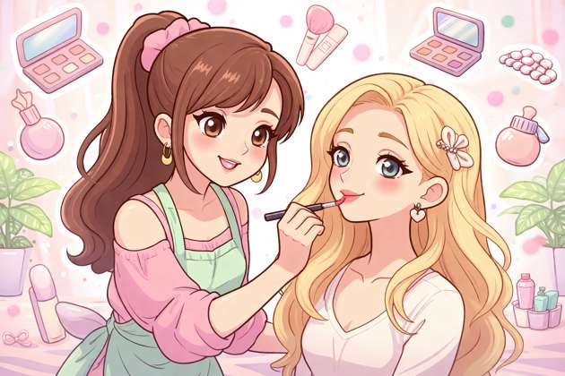 GlowUp Glam Studio - Jabali AI Poster