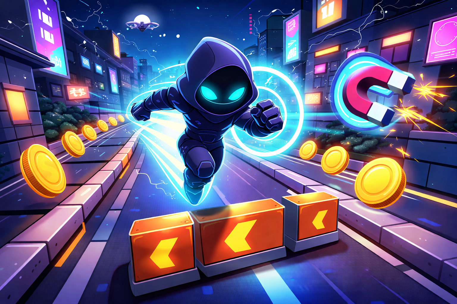 Shadow Runner - Instant game by Jabali AI