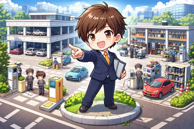 ParkBoss Chibi Tycoon - Jabali AI Poster