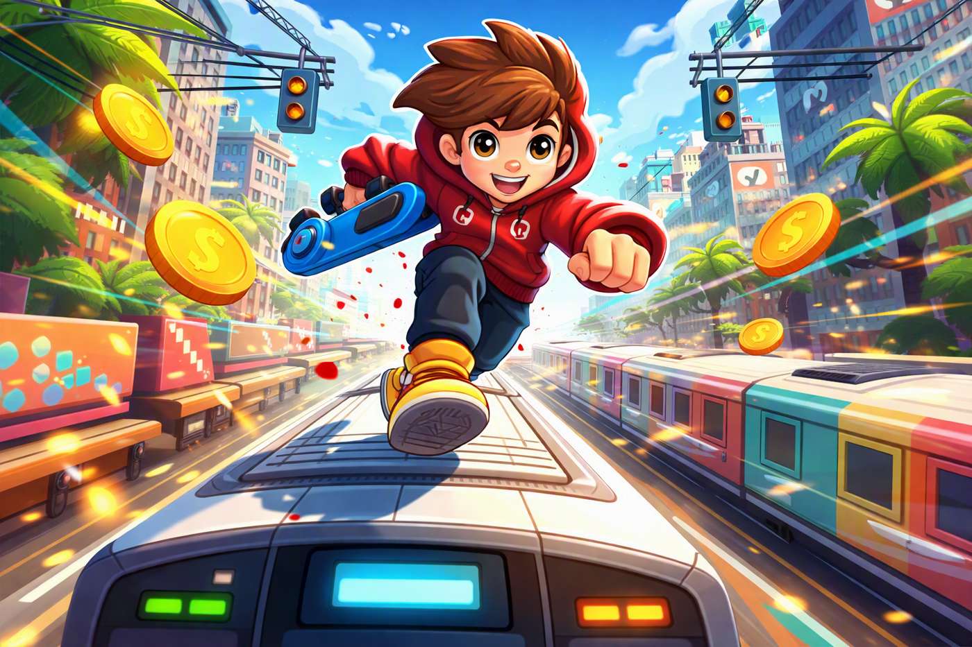 Running a man game artwork