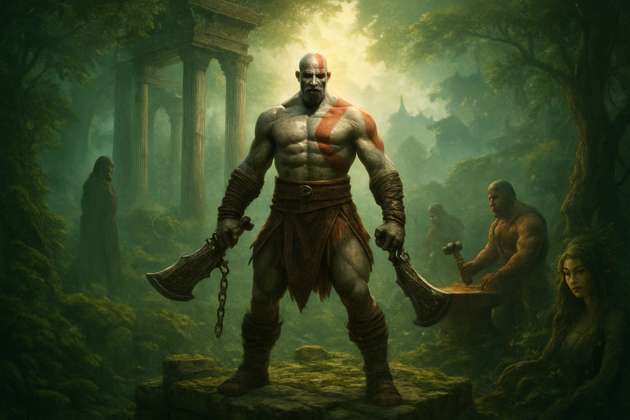 Kratos: Redemption of Olympus - Jabali AI Poster