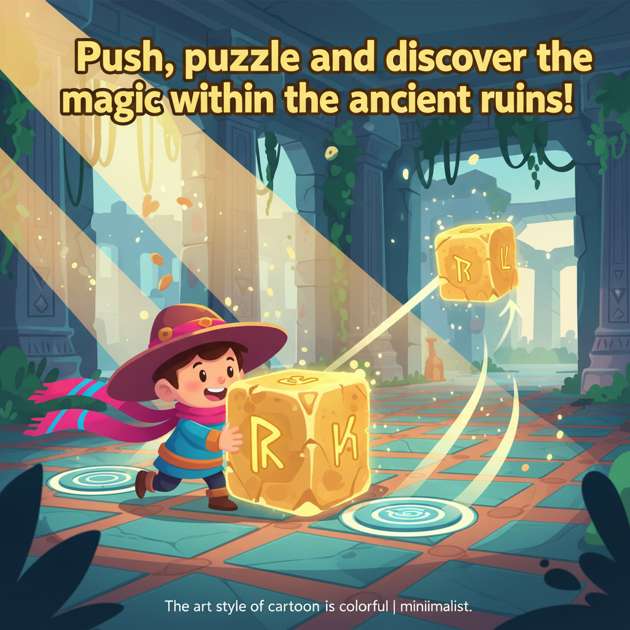 Temple Glyph Quest - Jabali AI Poster
