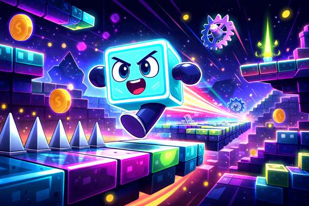 Neon Dash - Jabali AI Poster