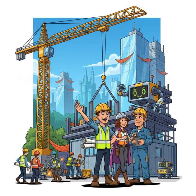 Skyline Builders - Jabali AI Poster