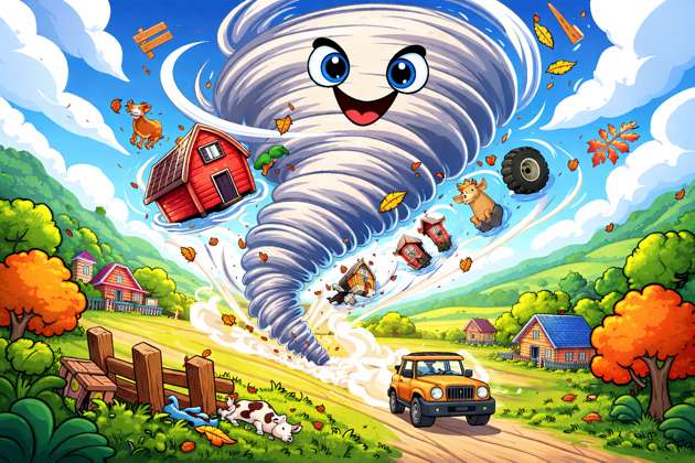 Twister Rampage - Jabali AI Poster