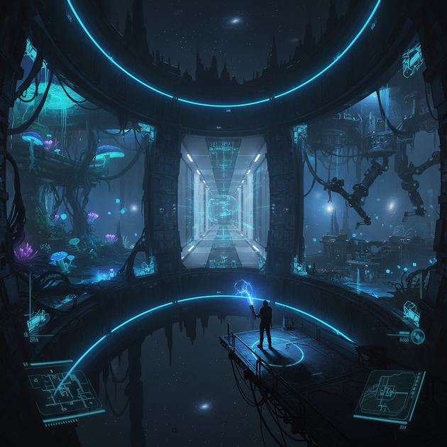 Aetherium Archivist - Jabali AI Poster