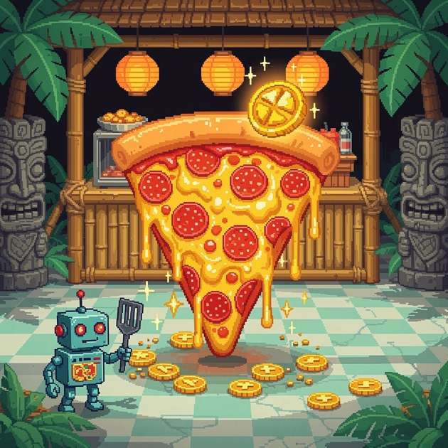 Pizza Pixel Tycoon - Jabali AI Poster