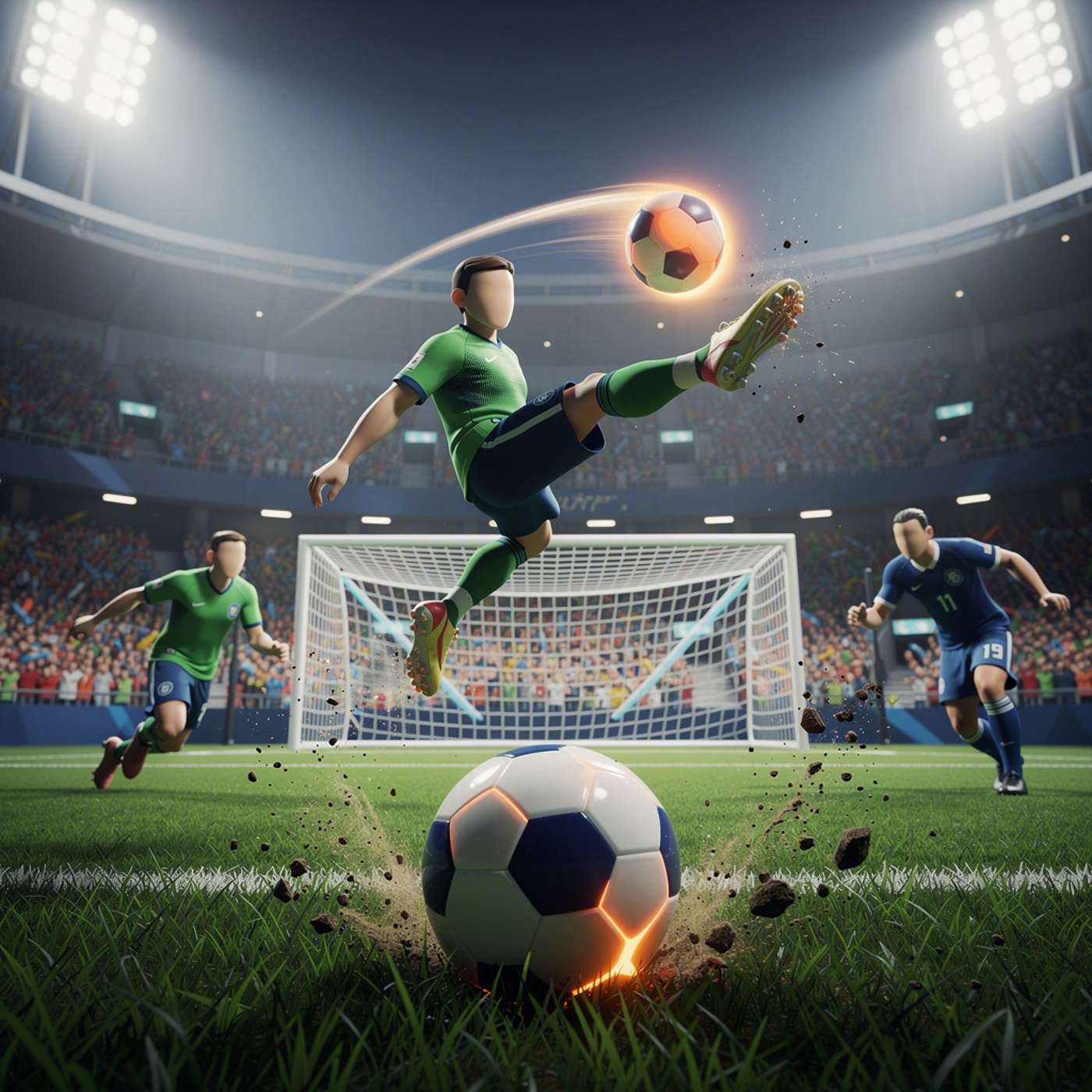3D Football Frenzy game artwork