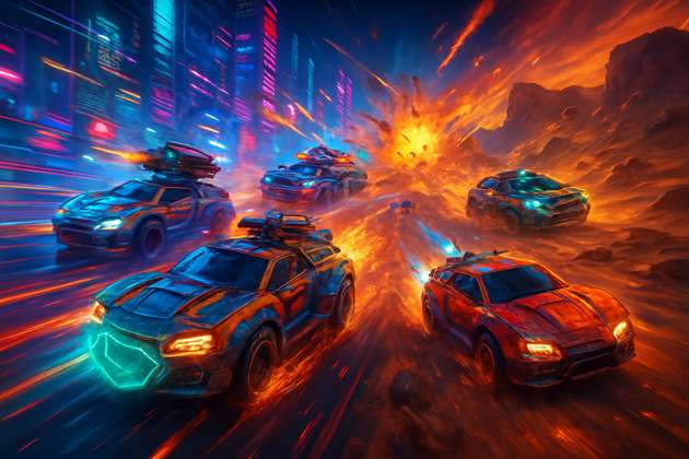 Turbo Warlords - Jabali AI Poster