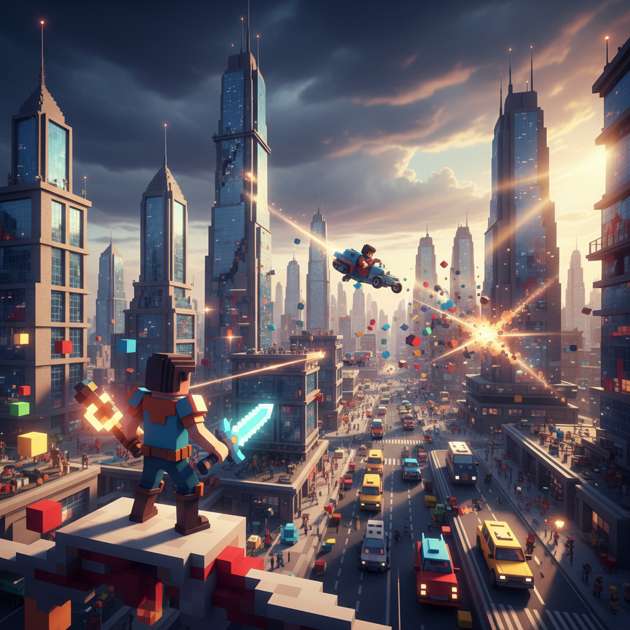 MetroBlock City - Jabali AI Poster