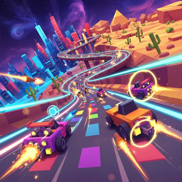 Universal Blocky Racer - 3D Racing by Jabali AI