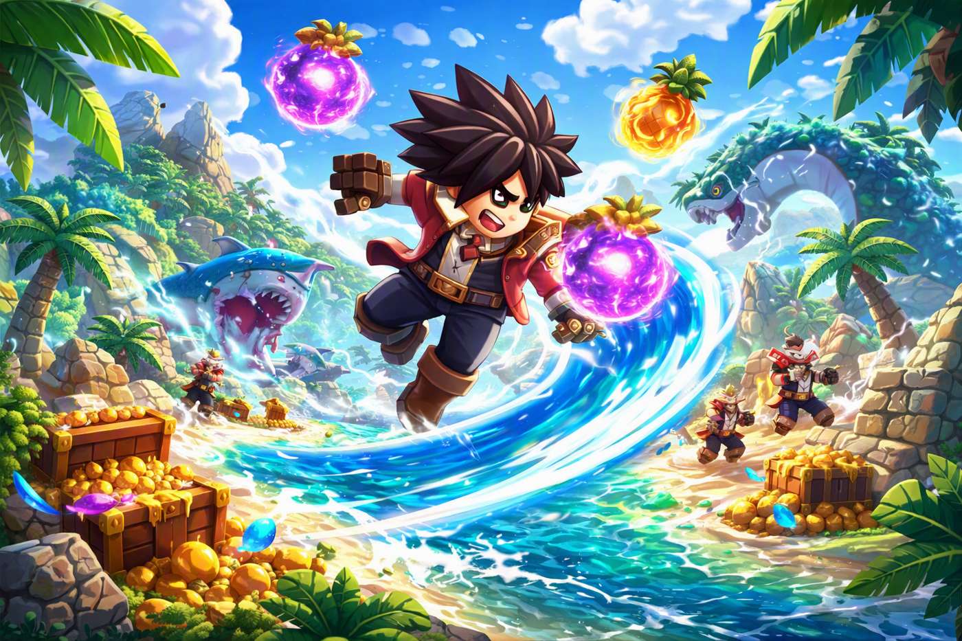 Blox Seas Adventure game artwork