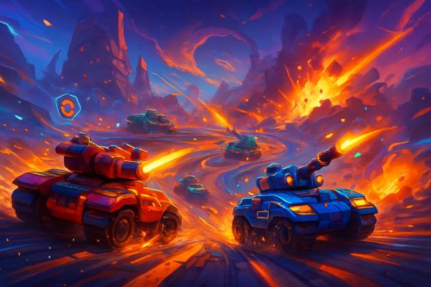 Turbo Tank Arena - Jabali AI Poster