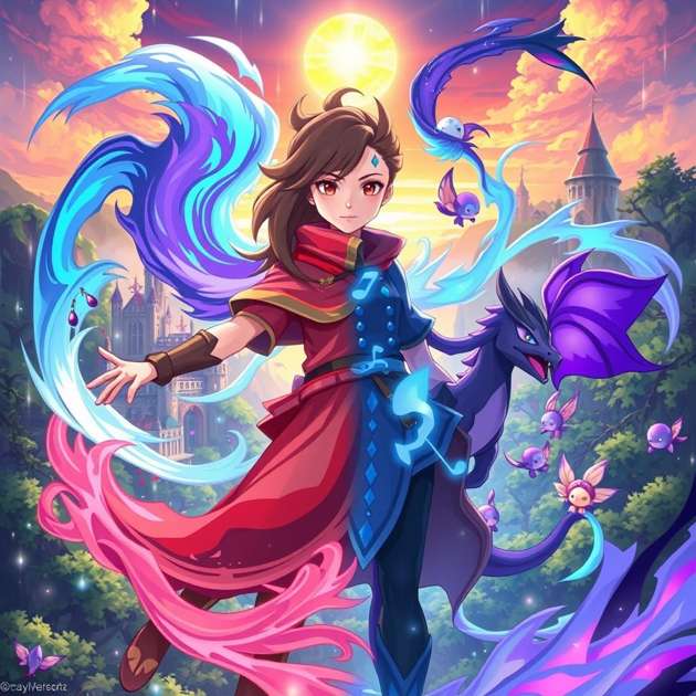 Pokemon: Elemental Harmony - Jabali AI Poster