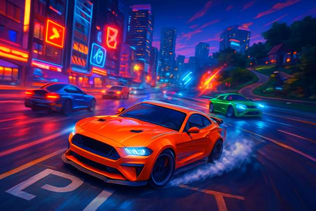 Urban Speed Rivals - Jabali AI Poster