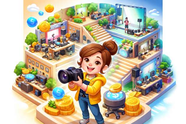 FlashFrame Tycoon - Jabali AI Poster