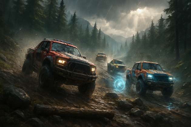 Mountain Truck Rivals - 3D Racing by Jabali AI