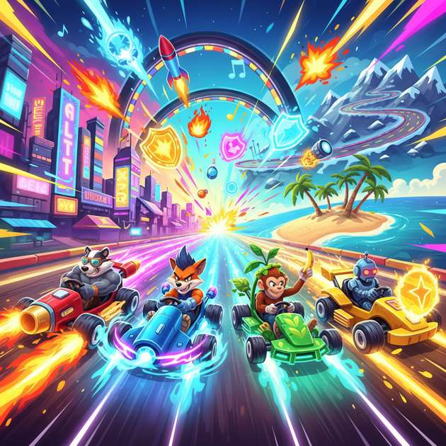 Kart Combat: Turbo Rivals - 3D Racing by Jabali AI